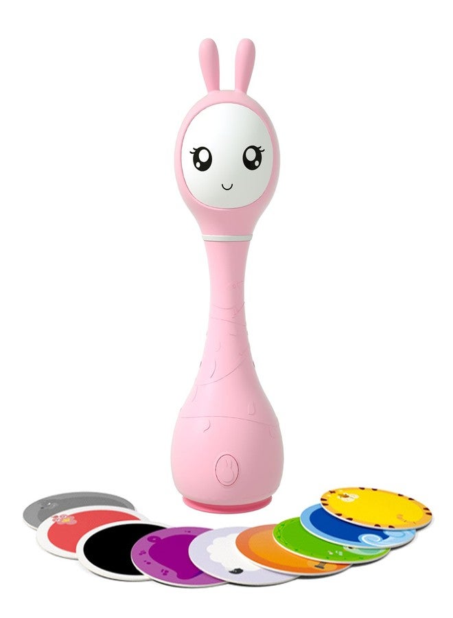 أليلو alilo Sonajero Musical for Bebés 0-12 شهرًا، Juguete con Luz، 66 Sonidos، 15 Canciones، 13 Cuentos، 5 Canciones de Cuna، Ruido Blanco، Reconocimiento de Colores، Regalo Recién Nacido - Image 1